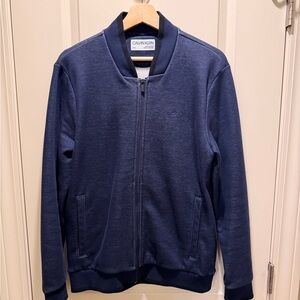 Calvin Klein Men's Navy Bomber Jacket